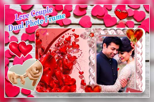 Love Couple Dual Photo Frame screenshot 3