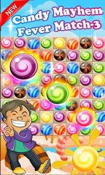 Candy Mayhem Fever Match-3! screenshot 3
