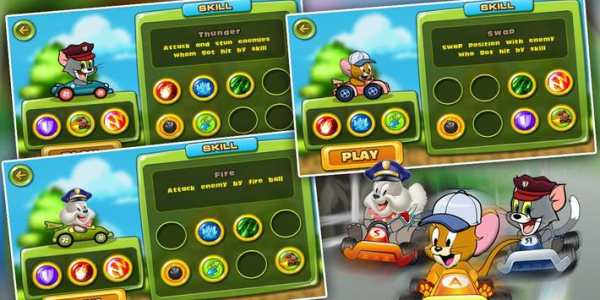 Adventure Tom and Jerry - Speed Racing screenshot 3
