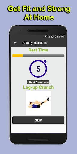 10 Daily Exercises - Full Body Workout screenshot 4