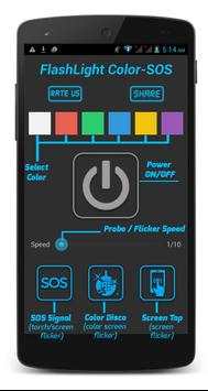 FlashLight LED Torch and SOS screenshot 1