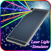 Laser Flash Light Simulator: Color Laser Simulator icon