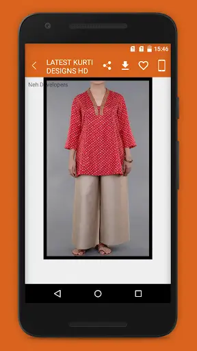 Latest Kurti Design Collection HD 2021 screenshot 3