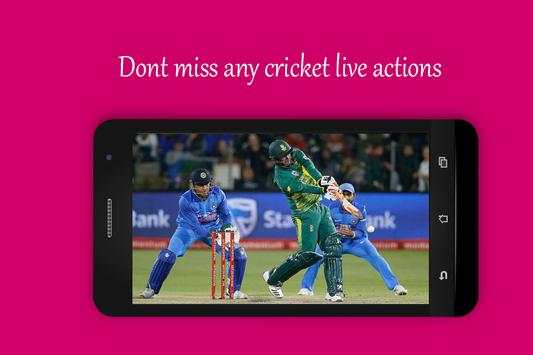 Cricket TV - cricket live tv screenshot 2