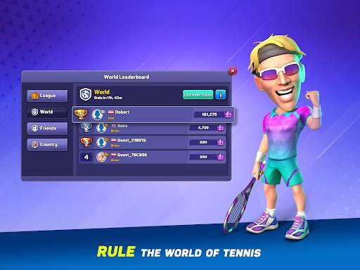 Mini Tennis: Perfect Smash screenshot 18