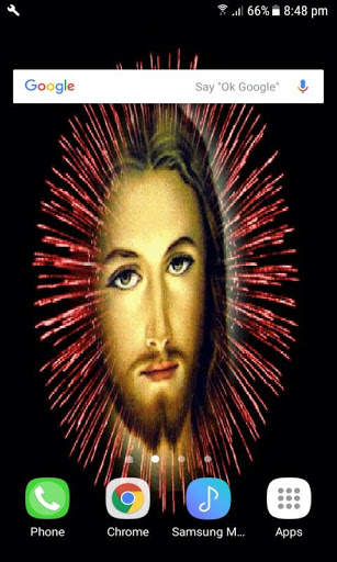 Jesus Magic Live Wallpaper screenshot 1