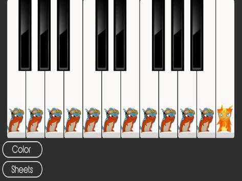 Bajoterra piano screenshot 1