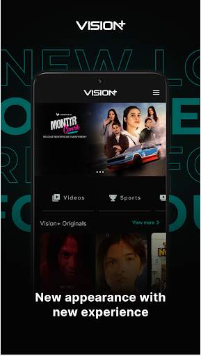 Vision  : Live TV, Film & Seri screenshot 1
