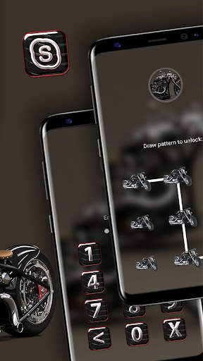 Motorbike Launcher Theme screenshot 5