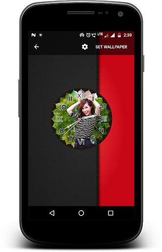 My Photo Clock Live Wallpaper screenshot 4