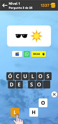 Teste: Jogo de Emoji, Adivinhe o quebra-cabeça screenshot 3