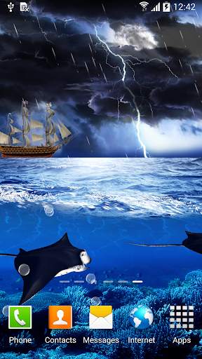 Storm live wallpaper screenshot 4