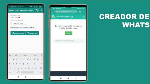 Creador de Links Para WhatsApp screenshot 1