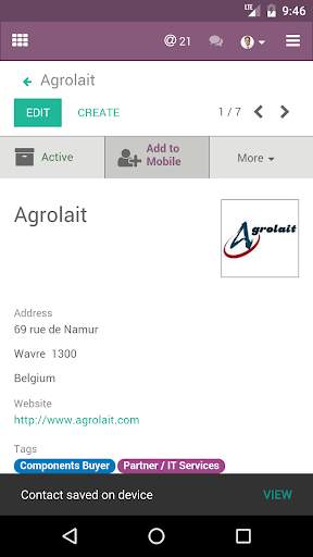 Odoo screenshot 5