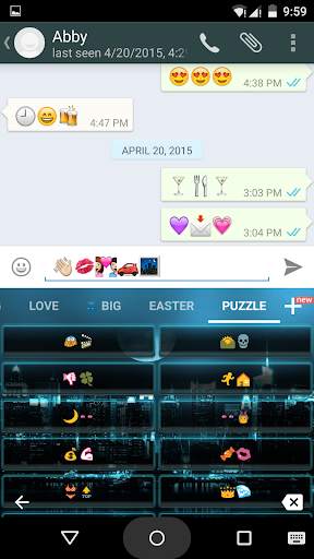 City Life Emoji Keyboard Theme screenshot 4