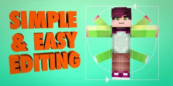 Skins Editor Tool 3D for Minecraft screenshot 2