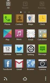 Square GO Launcher Theme screenshot 4
