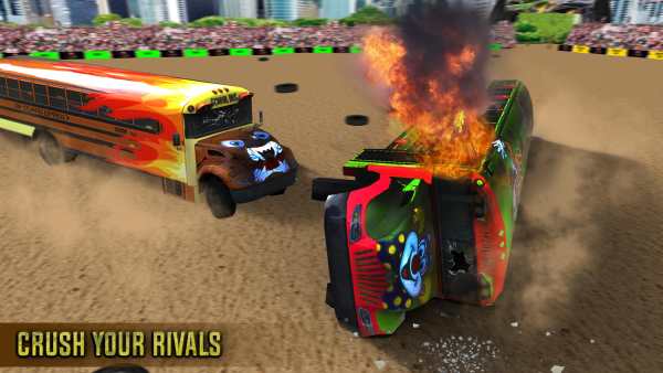 Demolition Derby Bus Racing 3D screenshot 3