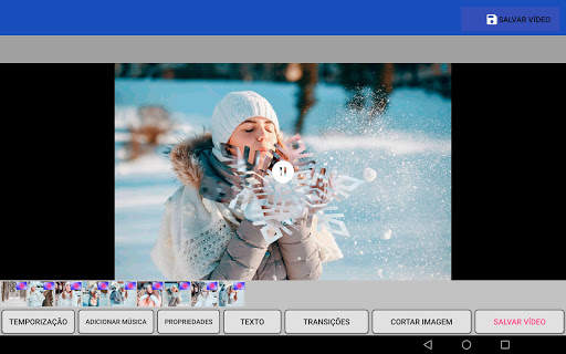 Criar vídeo com fotos e música screenshot 18