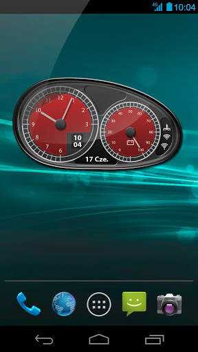 Car Widgets - Red Super Car screenshot 1