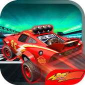 Mcqueen Car Racing League Game logo
