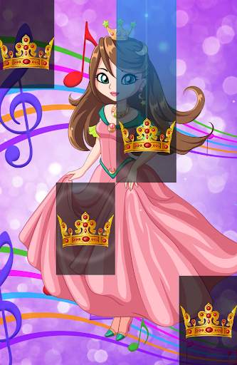 Piano Princess Tiles :  Princess Music Queen Game screenshot 3