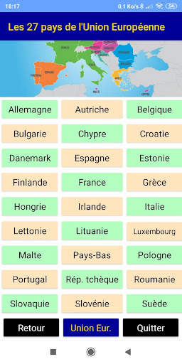 Union Européenne screenshot 3