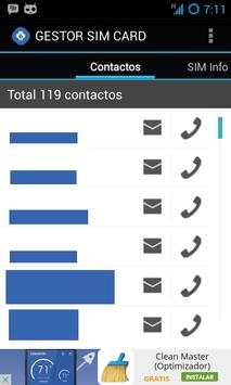 Gestor SIM Card screenshot 2