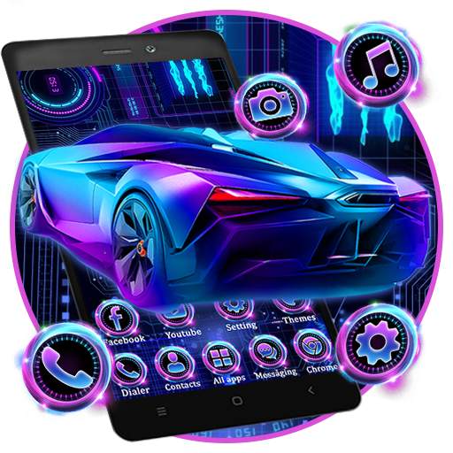 Neon Sports Car Themes HD Wallpapers 1.0