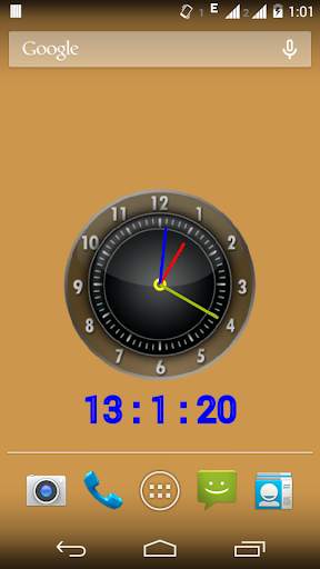 Clock Live Wallpaper screenshot 1
