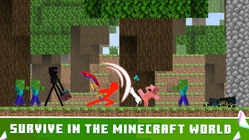 Stickman vs Craftman screenshot 17