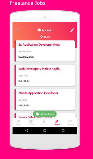 Online job search(gigbites) скриншот 5