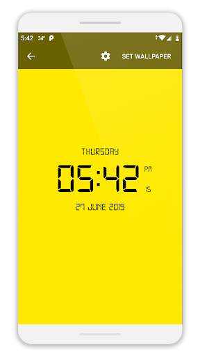 LED Digital Clock LiveWP screenshot 6