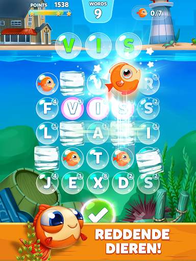 Bubbel Woordspelletjes - Hersentraining Woordspel screenshot 8