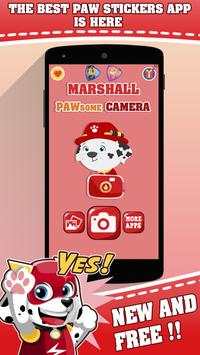 marshall Pawsome Patrulla cámara: pegatina y emoji screenshot 1