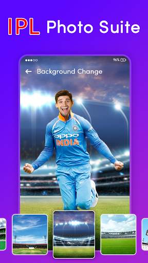 lPL Cricket Photo Suit screenshot 3