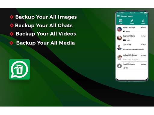 Recover Deleted Messages - Status Saver screenshot 1