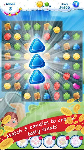 Gummy Candy Match 3  Earn Btc screenshot 3