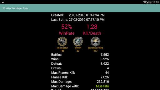 WoWs Stats (World of Warships) screenshot 9