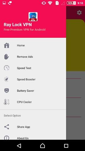 Ray Lock VPN screenshot 2