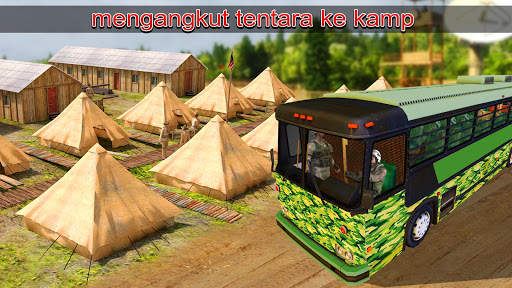 Tentara Sopir Militer Prajurit Mengangkut Tugas screenshot 1