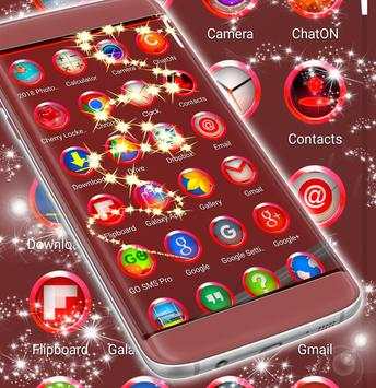Launcher Theme Red Hd screenshot 4