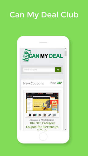Can-My-Deal - The best coupon apps Android Phone! screenshot 1