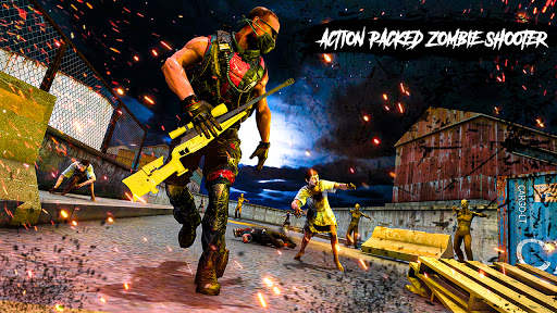Mad Zombie Shooter 3D - Dead Target Survival Game screenshot 1