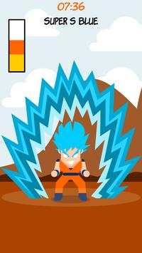 Dragon Z Saiyan Super Goku Tap screenshot 2