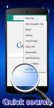 Fast Web Browser For Android screenshot 3