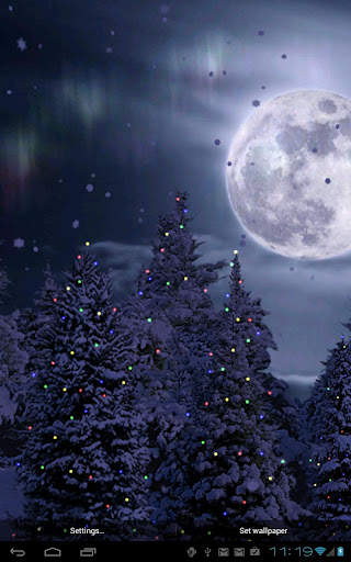 Snowfall Free Live Wallpaper screenshot 3