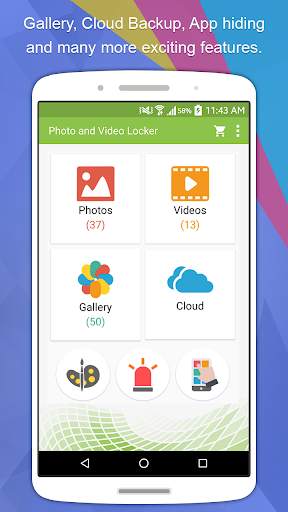Photo Video Gallery Locker - Hide Videos screenshot 1