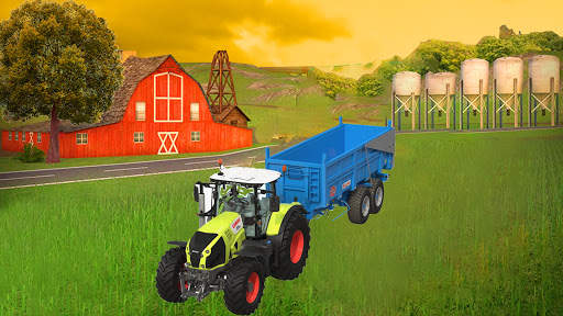 Heavy Tractor Trolley Cargo Sim: Farming Game 2020 screenshot 1