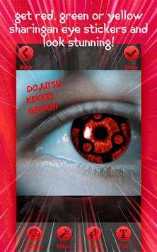 Sharingan Eyes Camera Editor - Eye Color Changer screenshot 8